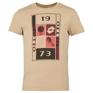 Lotto TEE SUPRA VII Pánske tričko, béžová, veľkosť #7381467