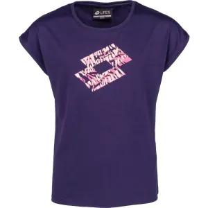 Lotto VICA Dievčenské tričko s krátkym rukávom, fialová, veľkosť #431350