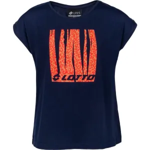 Lotto VICA Dievčenské tričko s krátkym rukávom, tmavo modrá, veľkosť #462895