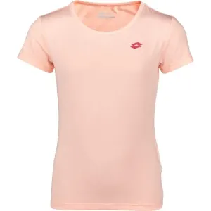 Lotto VIVI Dievčenské športové tričko, lososová, veľkosť 116-122