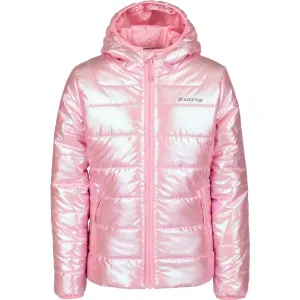 Lotto CANELA Dievčenská prešívaná bunda, ružová, veľkosť #465200