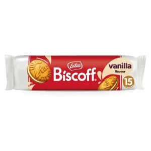 LOTUS BISCOFF Sušienky plnené krémom s vanilkovou príchuťou 150 g