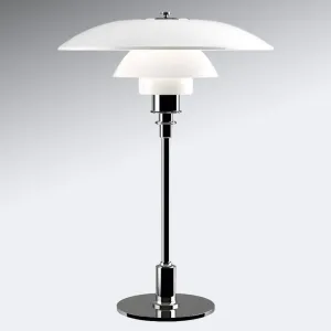 Louis Poulsen PH 3 1/2-2 1/2 stolná lampa, chróm