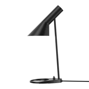 Louis Poulsen AJ Mini stolová lampa, čierna #3967473