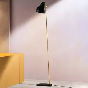 Louis Poulsen VL38 – stojaca LED lampa, čierna
