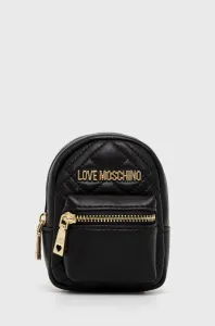 Kľúčenka Love Moschino dámsky, čierna farba