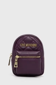 Kľúčenka Love Moschino dámsky, fialová farba
