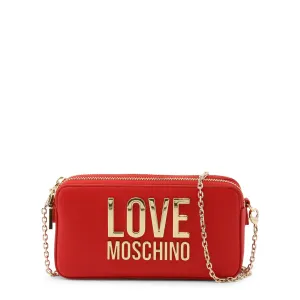 Listová kabelka Love Moschino ružová farba #253125