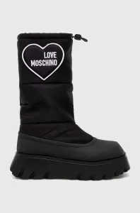 Snehule Love Moschino čierna farba #8675659