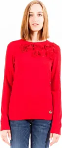 Love Moschino dámsky sveter Farba: červená, Veľkosť: 44