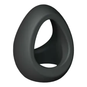 Love to Love Flux - silikonový krúžok na penis (čierny)