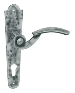 Kľučka na dvere LR - TILLY - SO SIK - sivá kovaná | MP-KOVANIA.sk #4107019