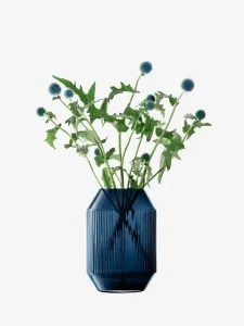 Lampáš/váza Rotunda, v. 26 cm, zafír - LSA international