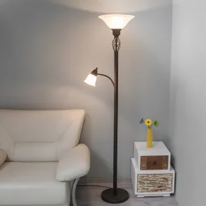 Lampa osvetľujúca strop Dunja + na čítanie