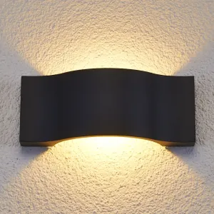 Vonkajšie nástenné LED svietidlo Jace grafitové