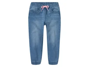 lupilu® Dievčenské teplákové džínsy (110, bledomodrá)