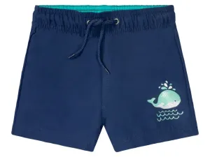 lupilu® Chlapčenské šortky na kúpanie (110/116, námornícka modrá)