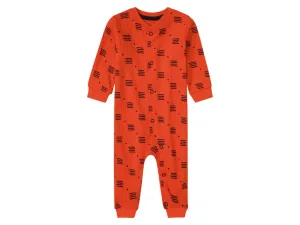 lupilu® Chlapčenský bavlnený overal na spanie pre bábätká BIO (86, červená)