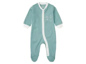 lupilu® Chlapčenský overal na spanie pre bábätká BIO (50, modrá) #4023241
