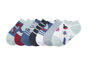 lupilu® Chlapčenské nízke ponožky, 7 párov (23/26, biela/bledomodrá/navy modrá)