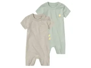 lupilu® Detské pyžamo, 2 kusy (50, mentolová/béžová)