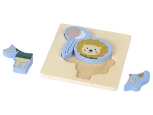 lupilu® Drevená hračka (drevené puzzle, lev)