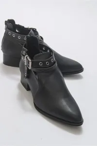 LuviShoes 11 Black Matte Women's Boots #9118423