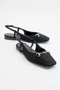 LuviShoes Area Black Women's Sandals #9057867