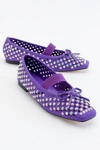 LuviShoes Babes Purple Women's Flats #9131624