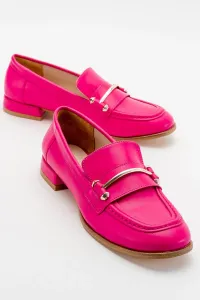 LuviShoes Sölen Fuchsia Women's Loafer Shoes