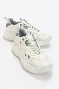 LuviShoes Lecce White Women's Sports Shoes