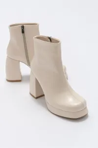 LuviShoes Peppy Beige Skin Women's Boots