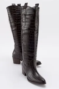 LuviShoes VIENNA Brown Print Women's Boots