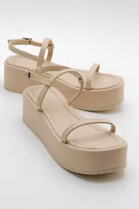 LuviShoes Beige Women's Sandals #9125196