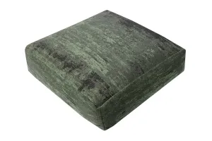 LuxD Dizajnový podlahový vankúš Rowan 70 cm zelený