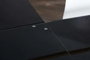 LuxD Kancelársky stôl Atelier čierny  x 75 cm