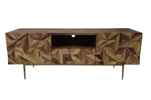 LuxD Dizajnový TV stolík Lassie 160 cm Sheesham