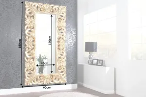 LuxD Zrkadlo Veneto zlaté Antik  90 cm x 180 cm 20159