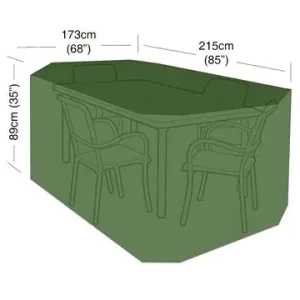 M.A.T. plachta krycia na súpravu 4 stoličky + obdĺžnikový stôl 215 × 173 × 89 cm