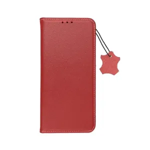 Leather  SMART Pro  Xiaomi POCO M4 Pro 5G / Redmi Note 11T 5G / Redmi Note 11S 5G (bordový)