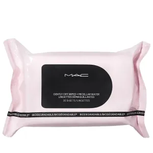 MAC Cosmetics Gently Off Wipes + Micellar Water odličovacie obrúsky na make-up 80 ks