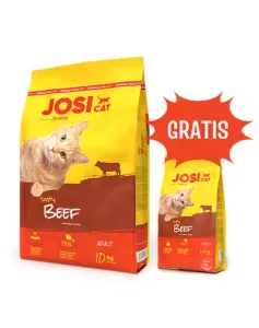 JOSERA JosiCat Tasty Beef 10 kg + 1,9 kg krmiva ZADARMO
