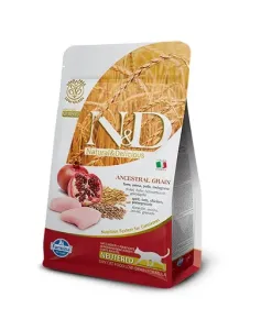 N&D Low Grain CAT Adult Chicken & Pomegranate 5 kg #3510201