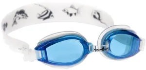 Detské plavecké okuliare mad wave coaster goggles kids modro/biela