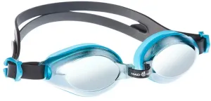 Plavecké okuliare mad wave aqua mirror junior svetlo modrá