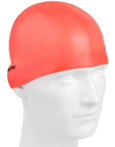 Plavecká čiapka mad wave neon swim cap červená