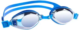 Plavecké okuliare mad wave predator mirror modrá