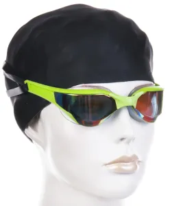 Plavecké okuliare mad wave razor rainbow goggles čierna/zelená