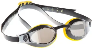 Plavecké okuliare mad wave x-look mirror racing goggles žltá