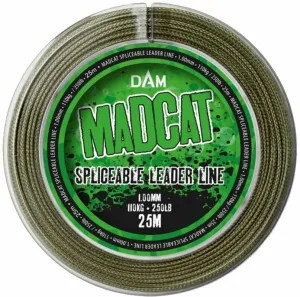 Madcat náväzcová šnúra spliceable leader line 25 m - nosnosť 110 kg / návin 25 m / farba zelená